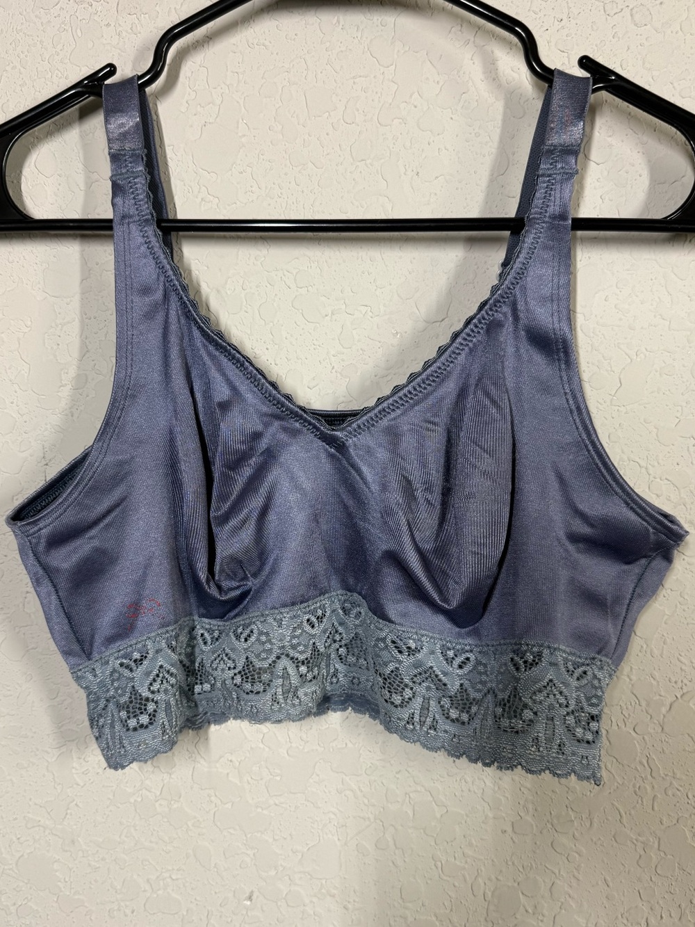 Ruby Ribbon Lace Demiette Bra Size 36